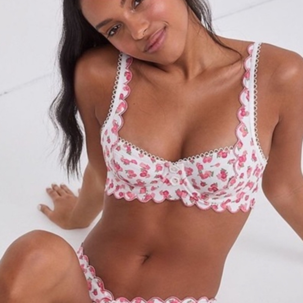 For Love and Lemons Baby Blooms Bra